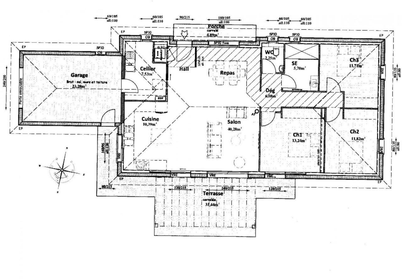 Le Gite De La Battere Villa Saubusse ภายนอก รูปภาพ